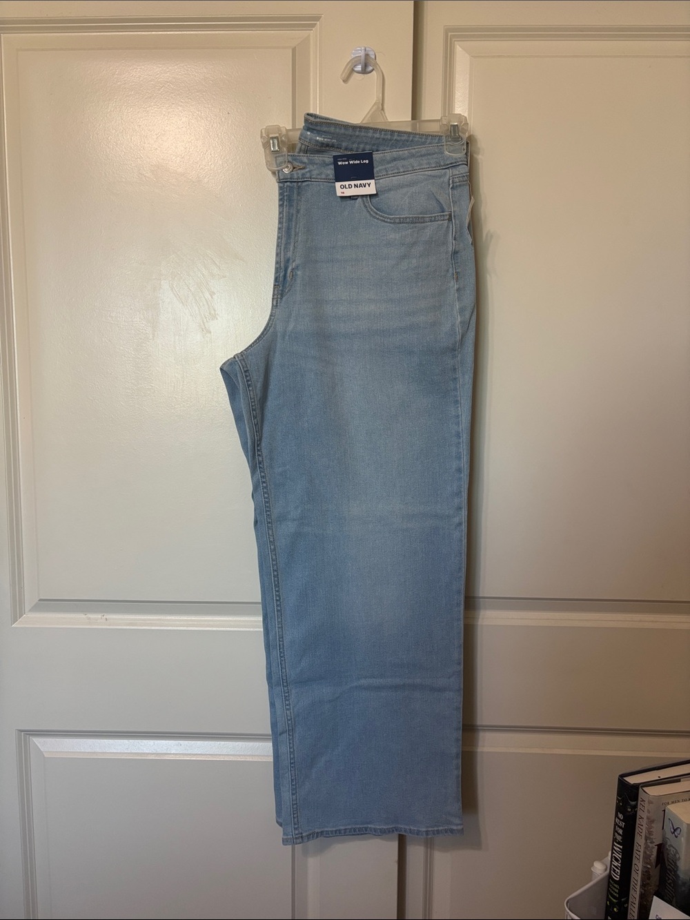 Old Navy Light Blue Wide-Leg Jeans